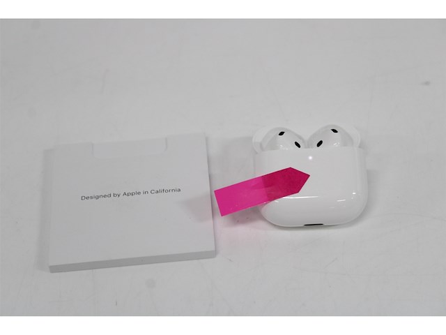 Apple airpods 4 wit - afbeelding 3 van  4