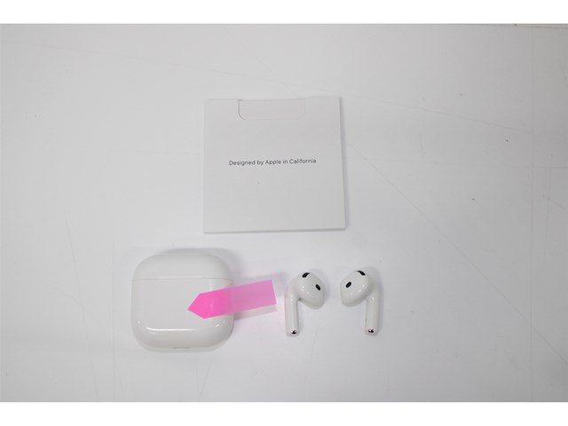 Apple airpods 4 wit - afbeelding 3 van  4