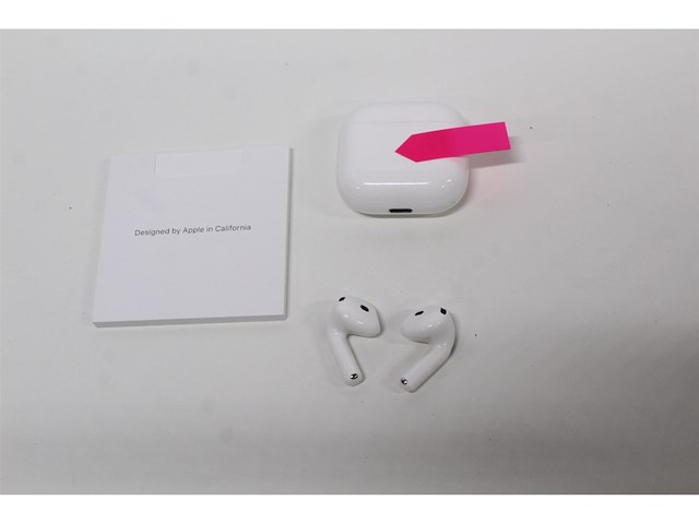 Apple airpods 4 wit - afbeelding 3 van  4