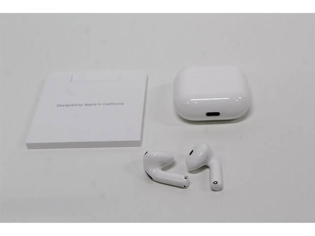Apple airpods 4 wit - afbeelding 3 van  4