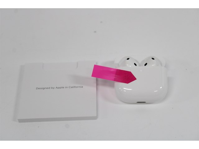 Apple airpods 4 wit - afbeelding 3 van  4