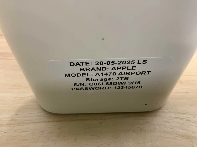 Apple airport time capsule (9x) - afbeelding 10 van  10