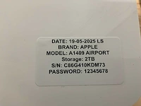 Apple airport time capsule (9x) - afbeelding 4 van  10
