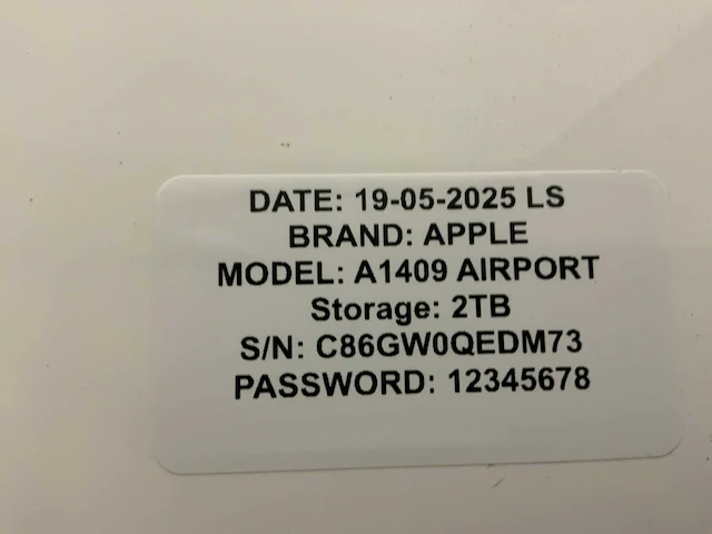 Apple airport time capsule (9x) - afbeelding 5 van  10