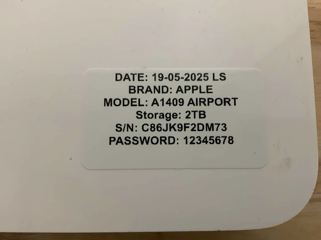 Apple airport time capsule (9x) - afbeelding 7 van  10
