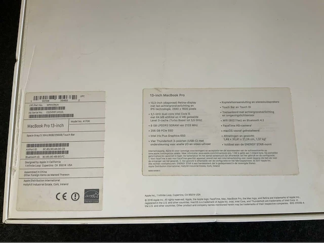 Apple apple macbook pro - afbeelding 3 van  3