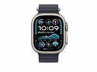 Apple horloge 49 mm oceaan band natuurlijke titanium afwerking marine - afbeelding 2 van  4