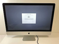 Apple imac 27”, core(tm) i5 8th gen, 16 gb ram, 500 gb nvme, amd radeon rx 580x 4 gb all-in-one desktop - afbeelding 1 van  6