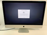 Apple imac 27", core(tm) i7 6th gen, 16 gb ram, 251 gb ssd, amd radeon hd 7850 2 gb all-in-one desktop - afbeelding 1 van  7