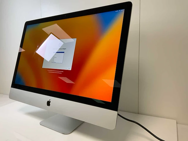 Apple imac 27", quadcore i5, 8 gb ram, 1 tb fusiondrive, amd radeon pro 570 4 gb alles-in-één desktop - afbeelding 3 van  6