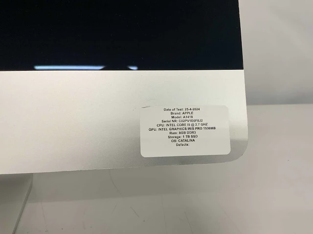 Apple imac a1418 desktop - afbeelding 9 van  9