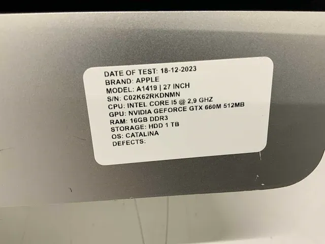 Apple imac desktop - afbeelding 3 van  8