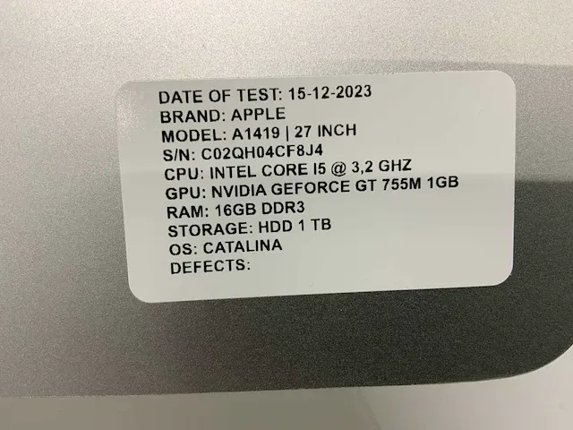 Apple imac desktop - afbeelding 4 van  8
