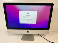 Apple imac slim 21.5”, duadcore i5, 8 gb ram, 256 gb ssd all-in-one desktop - afbeelding 1 van  7