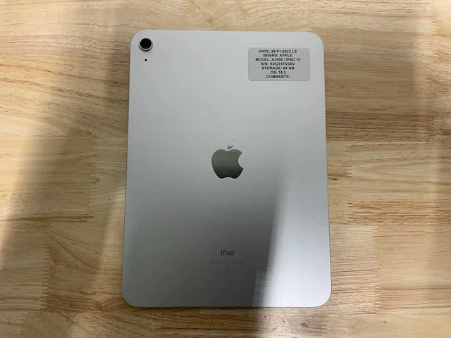 Apple ipad 10 | a2696 tablet - afbeelding 3 van  9