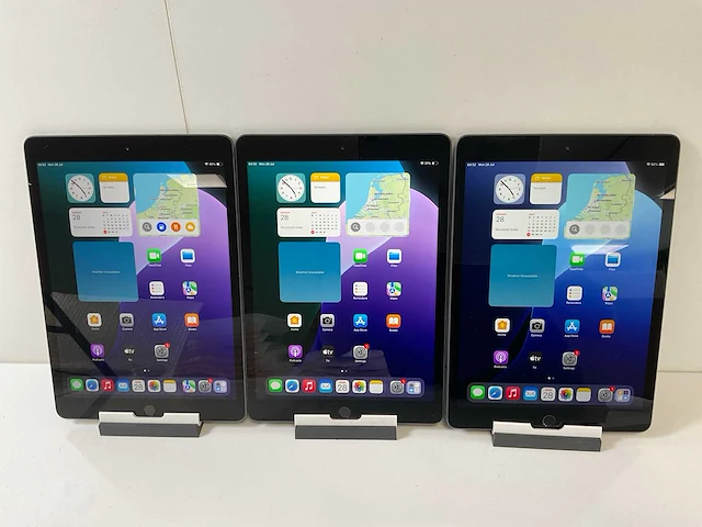 Apple ipad 2019 10.2” - wifi - 32 gb - space gray (3x) - afbeelding 1 van  9