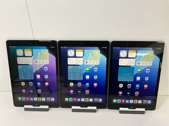 Apple ipad 2019 10.2” - wifi - 32 gb - space gray (3x) - afbeelding 1 van  9