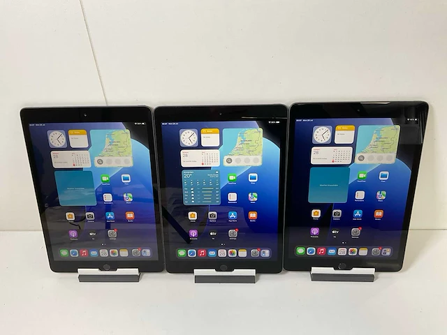 Apple ipad 2019 10.2” - wifi - 32 gb - space gray (3x) - afbeelding 1 van  9