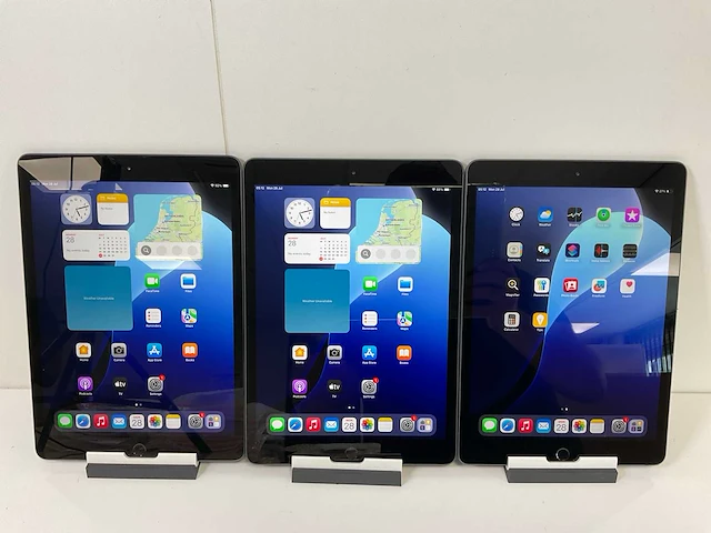 Apple ipad 2019 10.2” - wifi - 32 gb - space gray (3x) - afbeelding 1 van  9