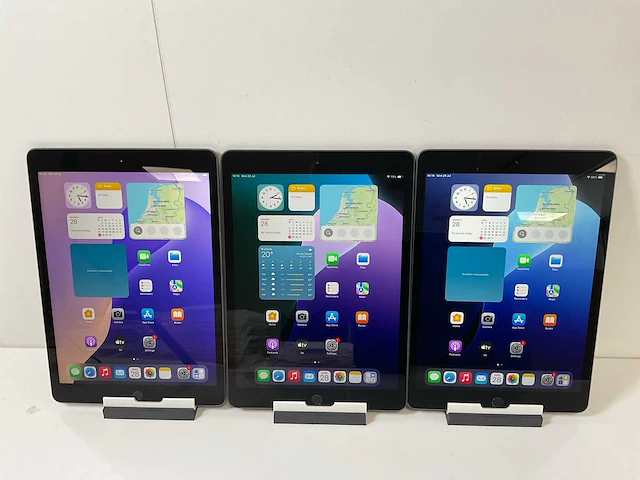 Apple ipad 2019 10.2” - wifi - 32 gb - space gray (3x) - afbeelding 1 van  9