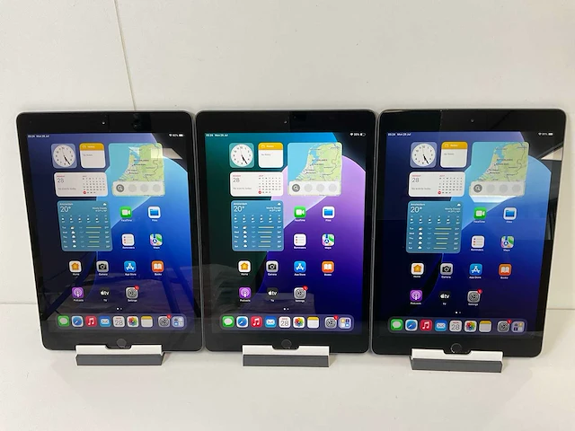Apple ipad 2019 10.2” - wifi - 32 gb - space gray (3x) - afbeelding 1 van  9
