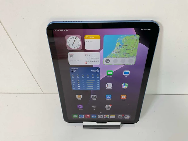 Apple ipad 2022 10.2” - wifi - 64 gb - blue - afbeelding 2 van  9