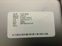 Apple ipad 5 a1893/a1954 tablet (7x) - afbeelding 7 van  9