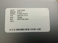 Apple ipad 6 a1893/a1954 tablet (6x) - afbeelding 3 van  11