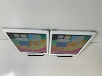 Apple ipad 6th gen - wifi + cellular - 128 gb - silver (2x) - afbeelding 2 van  9