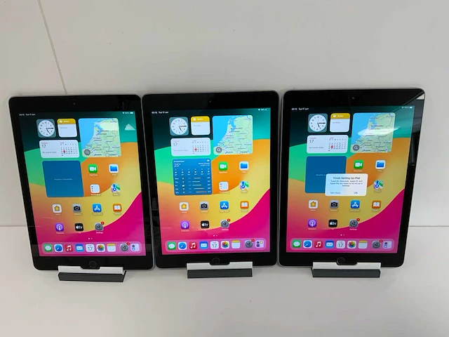 Apple ipad 6th gen (2018) 9.7”, - wi-fi - 32 gb - space gray (3x) - afbeelding 1 van  9
