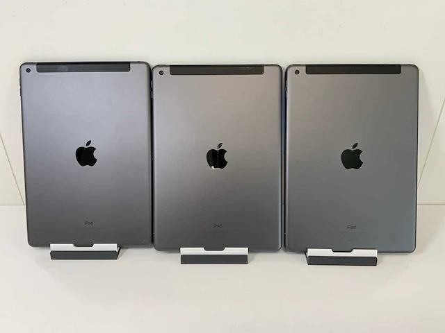 Apple ipad 7th gen - wi-fi & cellular - 32 gb - space gray (3x) - afbeelding 4 van  7