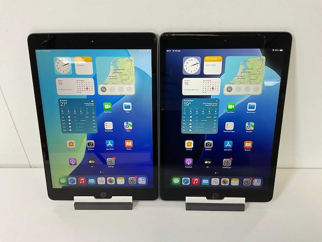 Apple ipad 7th gen - wifi - 32 gb - space gray (2x) - afbeelding 1 van  8