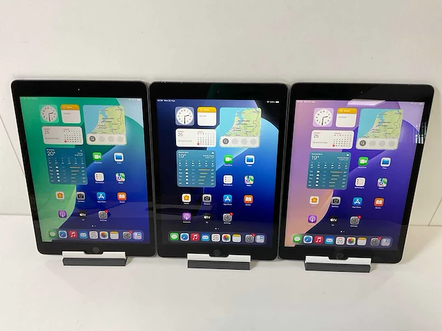 Apple ipad 7th gen - wifi - 32 gb - space gray (3x) - afbeelding 1 van  9