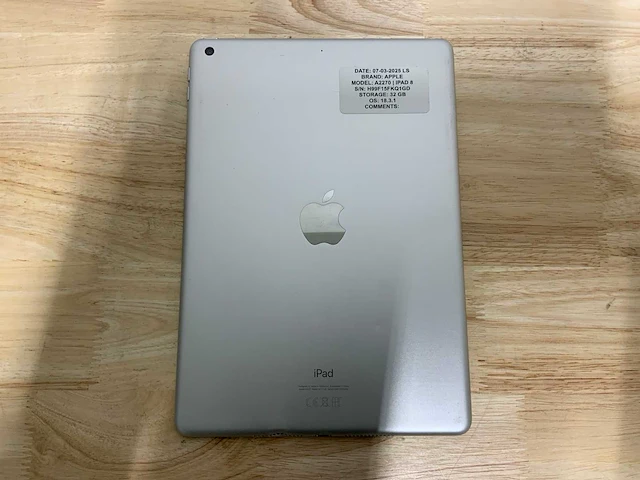 Apple ipad 8 | a2270 tablet - afbeelding 2 van  5