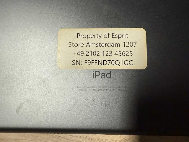 Apple ipad 8th gen tablet - afbeelding 4 van  4