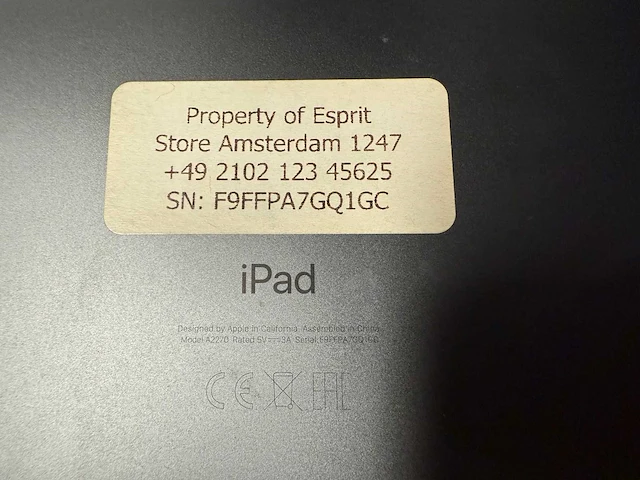 Apple ipad 8th gen tablet - afbeelding 4 van  4