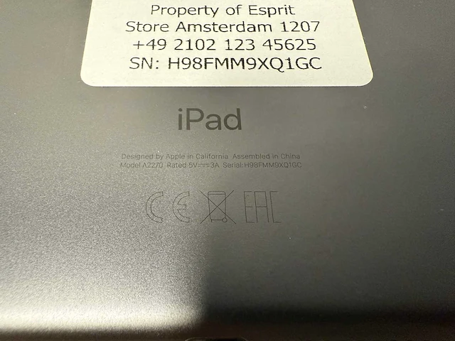 Apple ipad 8th gen tablet - afbeelding 4 van  4