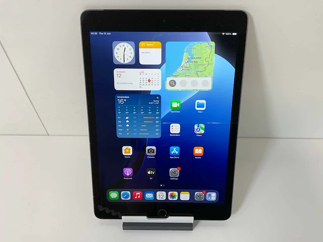Apple ipad 9th gen - wi-fi & cellular - 256 gb - space gray - afbeelding 1 van  5
