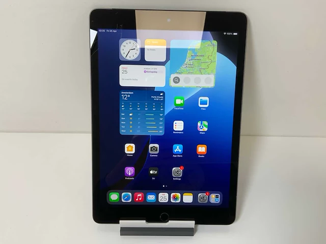 Apple ipad 9th gen - wi-fi & cellular - 64 gb - space gray - afbeelding 1 van  5