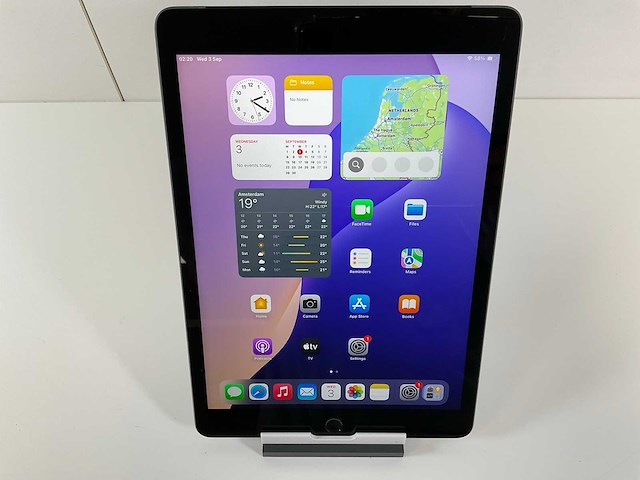 Apple ipad 9th gen - wifi + cellular - 64 gb - gray - afbeelding 1 van  6