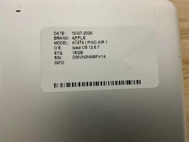 Apple ipad air 1 & 2 tablet (13x) - afbeelding 2 van  14