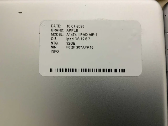 Apple ipad air 1 & 2 tablet (13x) - afbeelding 3 van  14
