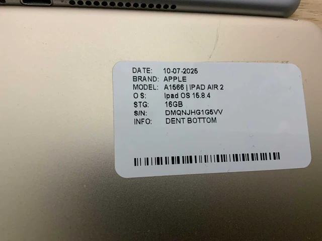 Apple ipad air 1 & 2 tablet (14x) - afbeelding 3 van  15