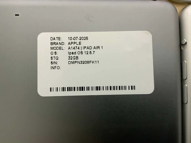Apple ipad air 1 & 2 tablet (14x) - afbeelding 4 van  15