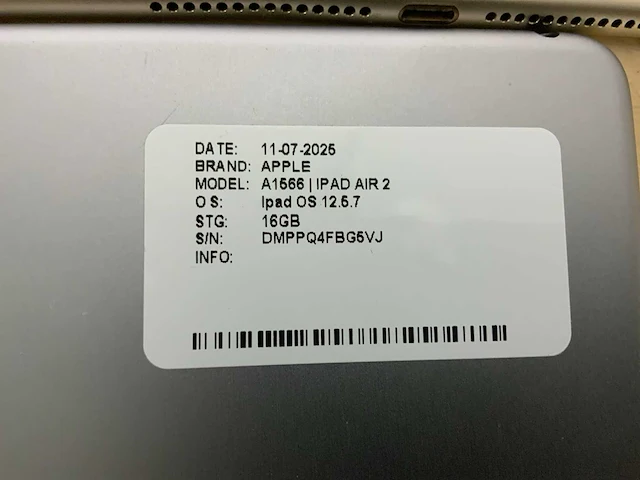 Apple ipad air 1 & 2 tablet (14x) - afbeelding 7 van  15