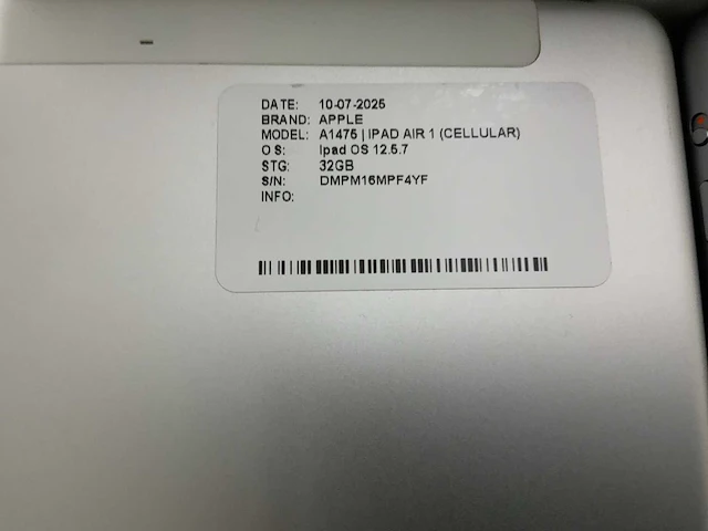 Apple ipad air 1 & 2 tablet (14x) - afbeelding 8 van  15