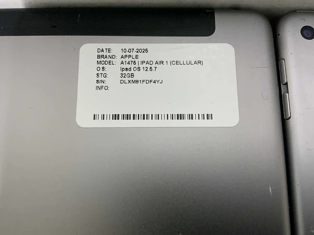 Apple ipad air 1 & 2 tablet (14x) - afbeelding 9 van  15