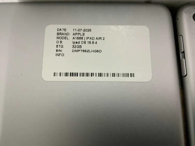 Apple ipad air 1 & 2 tablet (14x) - afbeelding 10 van  15