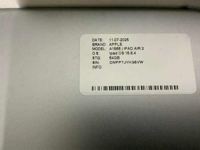 Apple ipad air 1 & 2 tablet (14x) - afbeelding 11 van  15