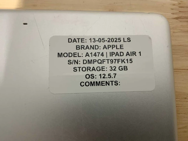 Apple ipad air 1 & 2 tablet (25x) - afbeelding 10 van  26